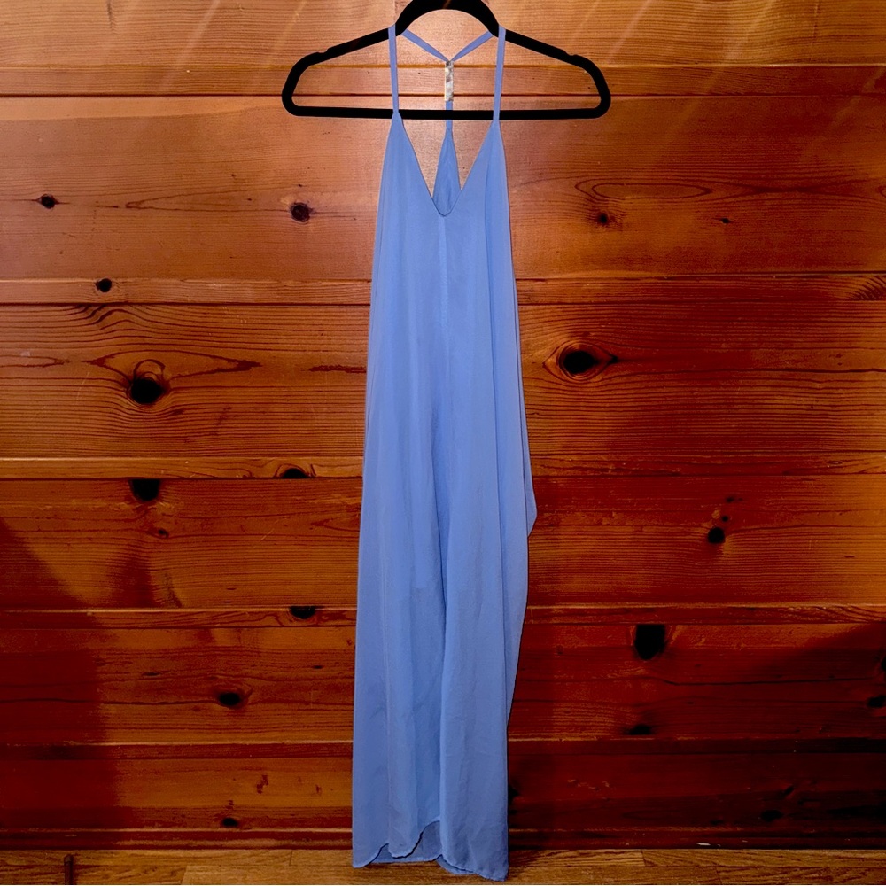 Boho Baby Blue Dress